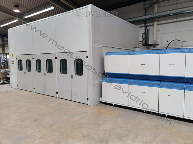 Horno de templado de vidrio